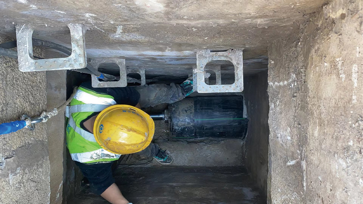 蓝山HDPE短管内衬法